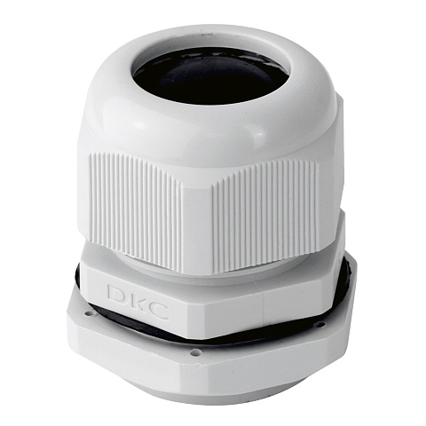 DKC Зажим кабельный с контргайкой, IP68, PG7, D=3 - 6,5мм