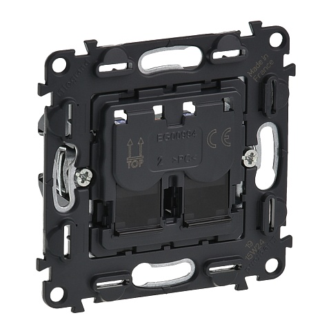 Legrand Valena Мех IN'MATIC Розетка 2-ая комп, RJ45, кат.6А UTP