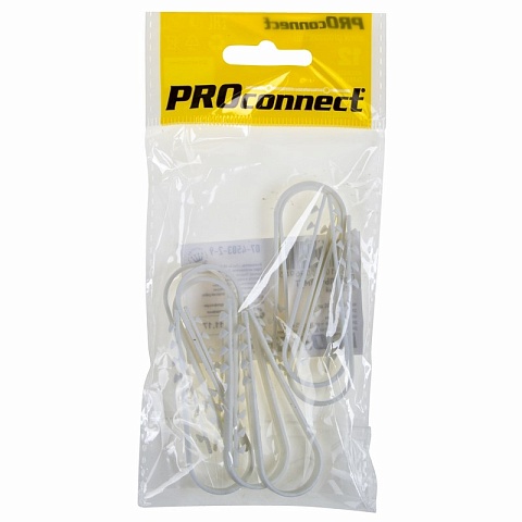 PROconnect Дюбель-хомут PROconnect 19-25, белый, 10 шт.