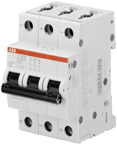 ABB Выключатель автоматический 3-полюсной S203M Z20UC