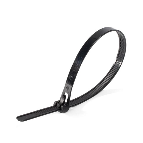 Fortisflex Стяжки нейлоновые КСР 7,5*300 (ч) (100шт.)