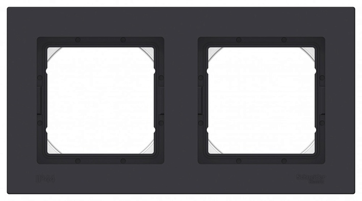 SE AtlasDesign Aqua Карбон Рамка 2-ая IP44
