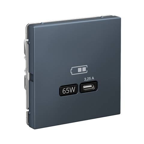 Systeme Electric ArtGallery Грифель USB Розетка тип-С 65Вт высокоскор.заряд. QC, PD, механизм