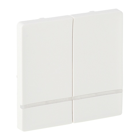 Legrand Valena LIFE Бел MyHome Play Zigbee Накладка для радиоупр устройства 2-канального ON-OFF