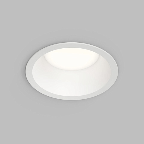 Denkirs DK2155-WH Встраиваемый светильник INER, до 15 Вт LED, GX53, IP20, алюминий, белый