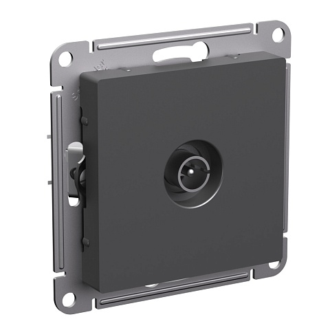 Systeme Electric AtlasDesign Базальт Розетка TV коннектор, механизм