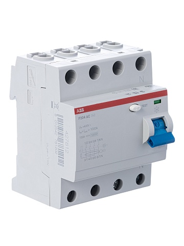 ABB F204AC УЗО 4Р 125A 30mA (AC)