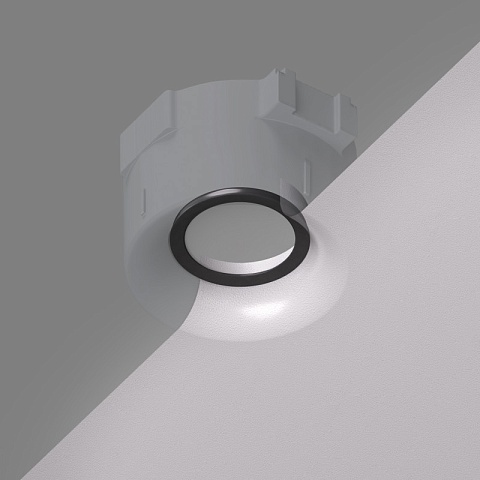 Denkirs DK2085-BK Фиксирующее кольцо для светильников серии INVIZ DK2080-WH, DK2081-WH, черное, ABS-пластик