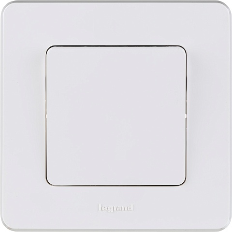 Legrand INSPIRIA Белый Выключатель одноклавишный 10 AX - 250 В