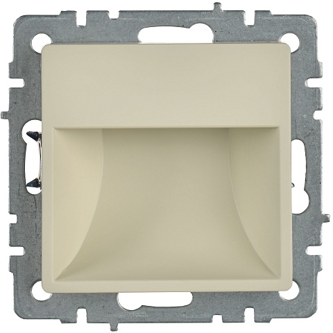 IEK BRITE Подсветка LED встраиваемая ПЛ20-БрКр беж.