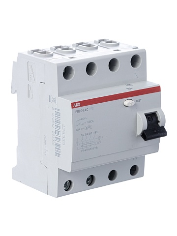 ABB FH204AC УЗО 4Р 25А 300mA (AC)