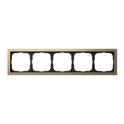Systeme Electric ArtGallery Pure Металл Латунь Рамка 5-ая