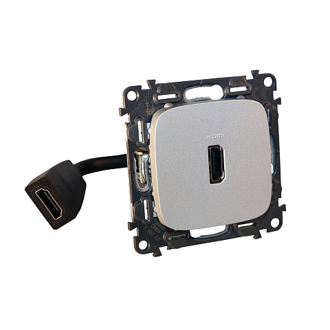 Legrand VLN-a Алюминий HDMI с разьемом
