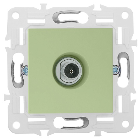 IEK SKANDY Мятный Розетка TV оконечная SK-A12G