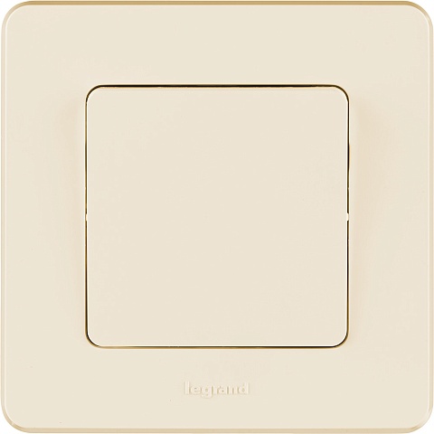 Legrand INSPIRIA Слоновая кость Выключатель одноклавишный 10 AX - 250 В
