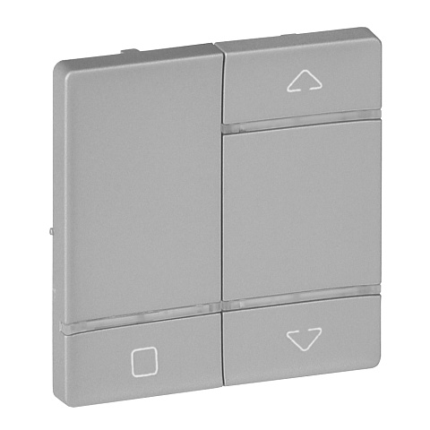 Legrand Valena LIFE Алюм MyHome Play Zigbee.Накладкадля радиопр. выкл.,для приводов ж/р