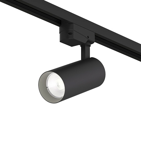 Denkirs DK6451-BK Трековый светильник SOLID KOPER, 135мм, d60, 220V, LED 3000K, 15W, IP20, черный, алюминий