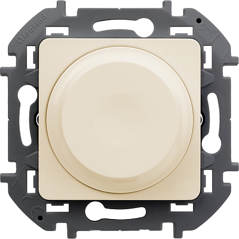 Legrand INSPIRIA Слоновая кость Светорегулятор поворотный без нейтрали 300Вт
