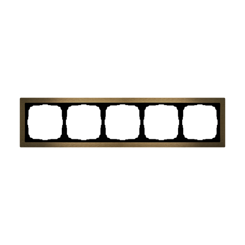Systeme Electric ArtGallery Pure Металл Латунь Рамка 5-ая