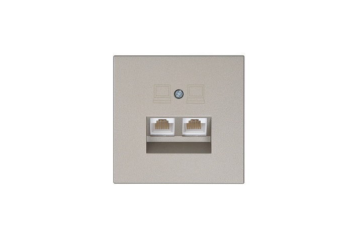 Jasmart FD Бронза Розетка RJ45 2-ая, 6 категория