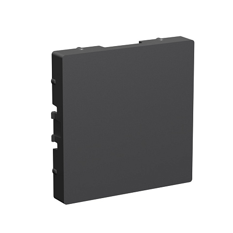 Systeme Electric AtlasDesign Базальт Заглушка без суппорта для многопостовых рамок