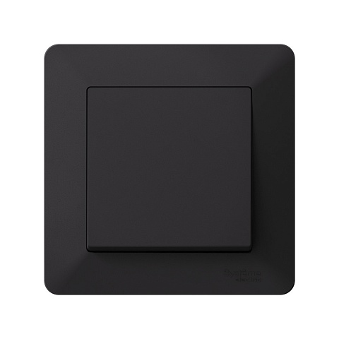 Systeme Electric AtlasDesign Air Карбон/дымчатый черный Рамка 1-ая