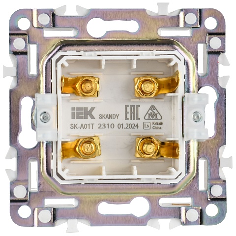 IEK SKANDY Титан Аудиорозетка 4-ая SK-A01T