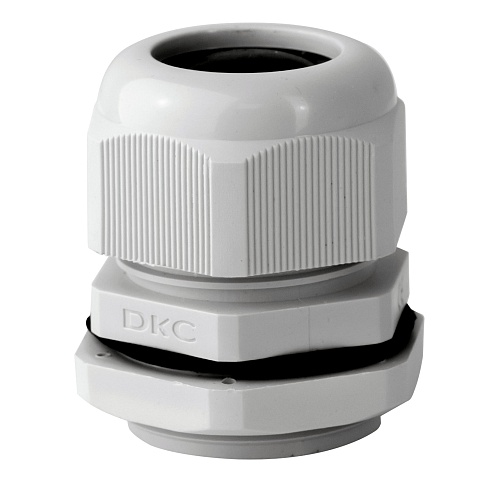 DKC Зажим кабельный с контргайкой, IP68, PG7, D=3 - 6,5мм