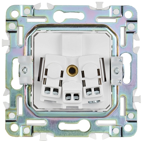 IEK SKANDY Мятный Розетка с/з без защитных шторок 16А SK-R05G