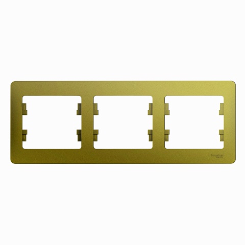 SE Glossa Фисташковый Рамка 3-ая, горизонтальная