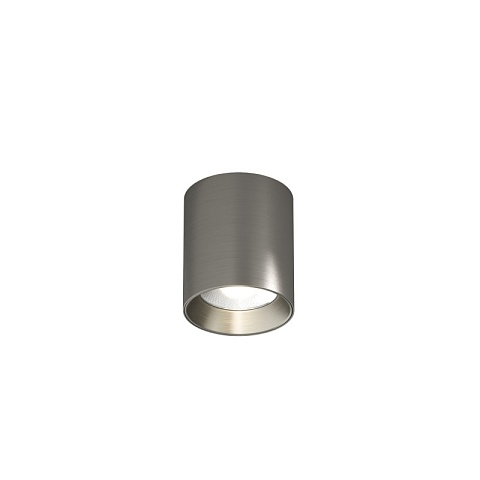 Denkirs DK2610-DN Накладной светильник SHINE TUBE со светодиодом, D70*H80, IP20, 3000К, 10W, RA≥90, темный никель, алюминий