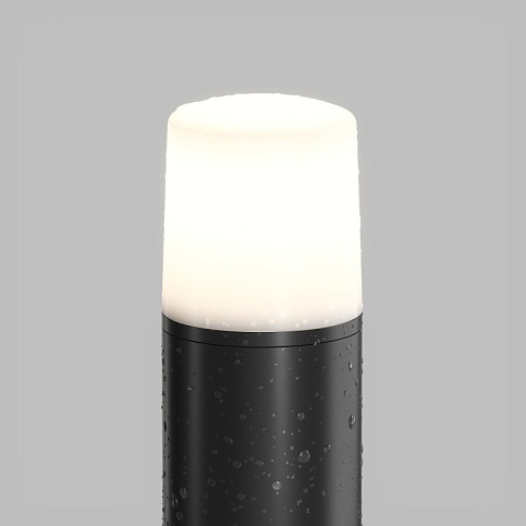 Denkirs DK9743-BK Ландшафтный уличный светильник NORD, IP65, 1хE27 LED, до 18 Вт, черный, алюминий