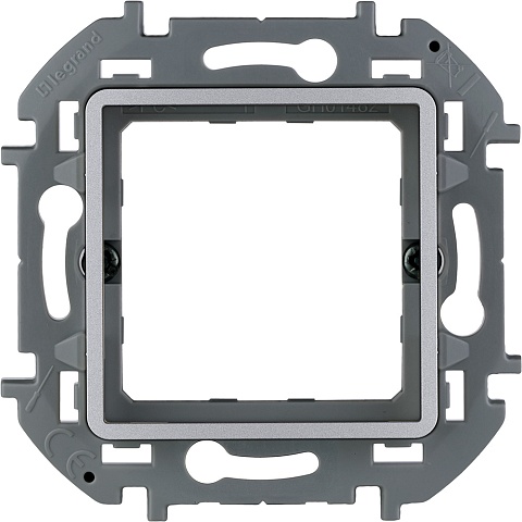 Legrand INSPIRIA Алюминий Адаптер для механизма Mosaic