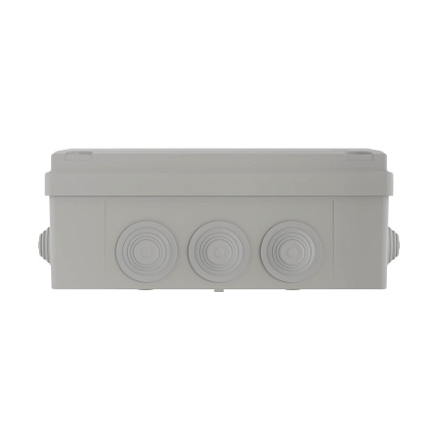 DKC Коробка ответвительная 240x190x90 IP55 с кабельными вводами 2х40+6х32мм