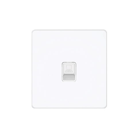 Systeme Electric Systeme Infinity Арктический лед Розетка информационная RJ-45 кат.6