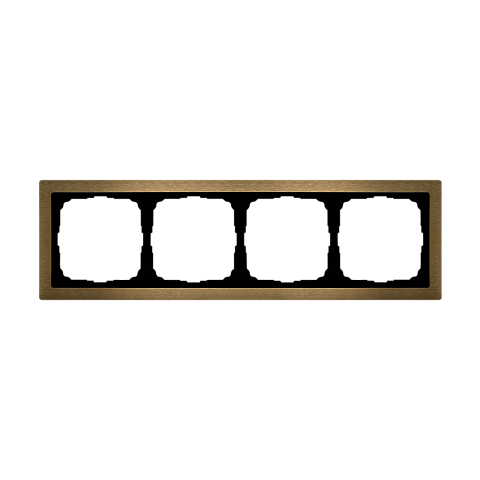 Systeme Electric ArtGallery Pure Металл Латунь Рамка 4-ая