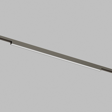 Denkirs DK5752-DN Светильник для трека SHINE LINEAR со светодиодом, L601*W19*H27, 48V DC, 24W, RA≥90, 3000K, IP20, темный никель, алюминий