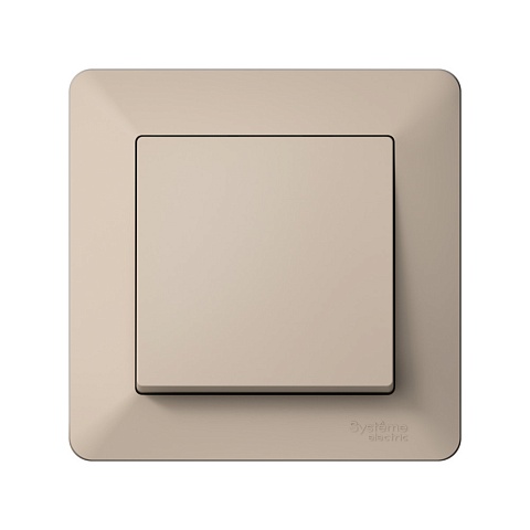 Systeme Electric AtlasDesign Air Песочный/дымчатый белый Рамка 1-ая