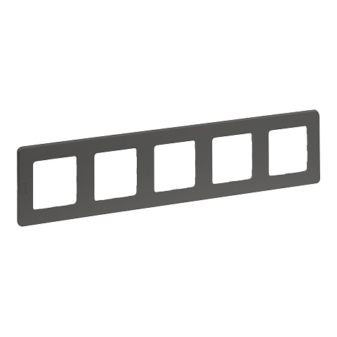 Legrand INSPIRIA Дымчатый Рамка - 5 постов