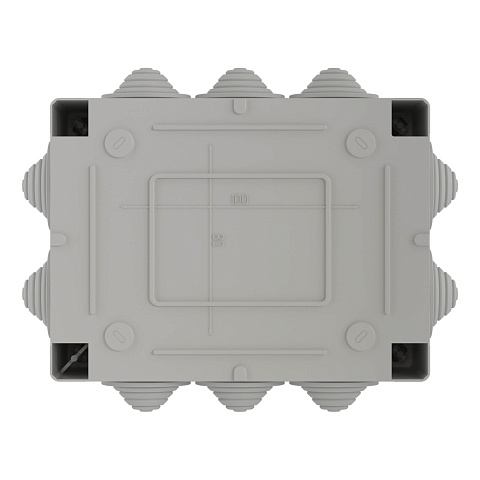 DKC Коробка распределительная 150х110х70 IP 55 10 конических сальников