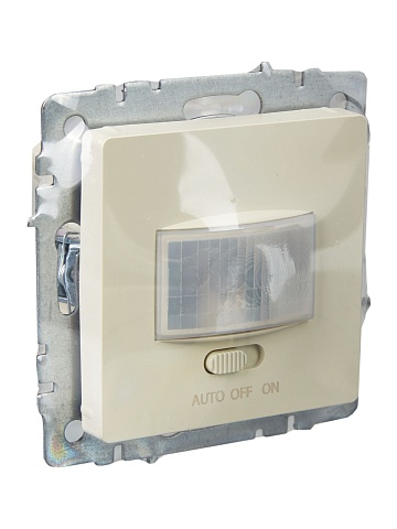 IEK BRITE BASE Бежевый Датчик движения ДС10-1-БрКр