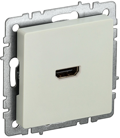IEK BRITE Розетка HDMI РHDMI-0-БрКр бежевый