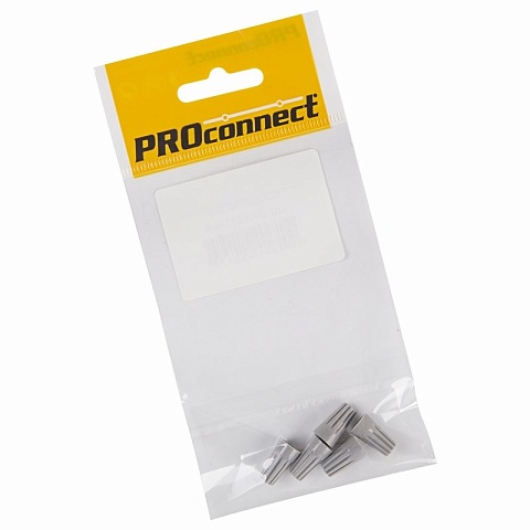 PROconnect Соединительный изолирующий зажим  "СИЗ-1", 1,0-3,0 мм², серый, 5 шт.