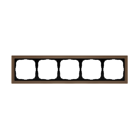 Systeme Electric ArtGallery Pure Органическое стекло Шампань Рамка 5-ая