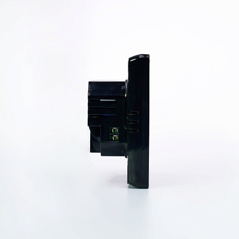 Systeme Electric ArtGallery Черный Термостат программируемый с Wi-Fi для электрического теплого пола, 16 А, моноблочный