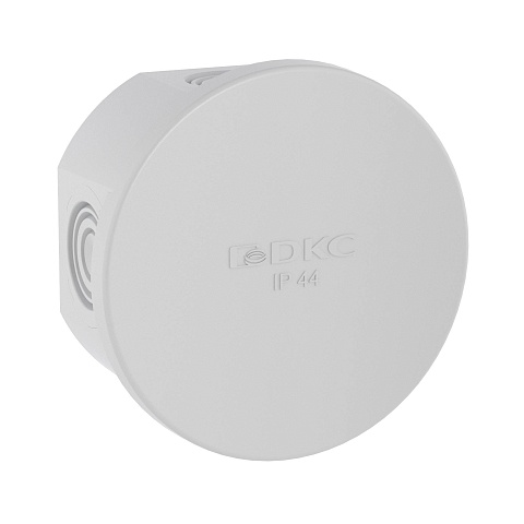 DKC Коробка ответвит. с кабельными вводами, IP44, д.65х35мм (розница)