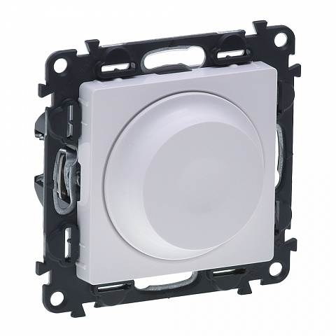 Legrand Valena LIFE DIY Бел Светорегулятор поворотный универ. 300Вт без нейтрали