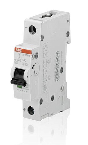 ABB Выключатель автоматический 1-полюсной S201M K0,2UC