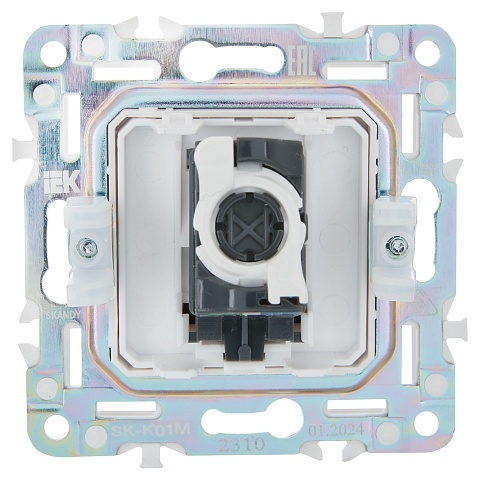 IEK SKANDY Мятный Розетка компьютерная RJ45 кат.5E SK-K01G