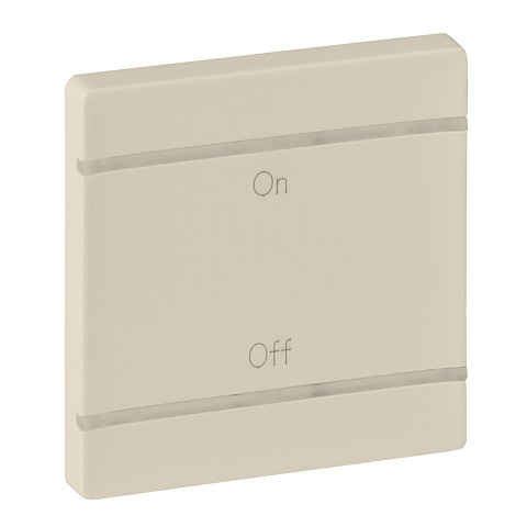 Legrand Valena LIFE Сл.кость MyHome Накладка для мех. BUS/SCS.С символом "On-Off".2 модуля